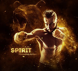 极品PS动作－幻影重生(含高清视频教程)：Spirit Photoshop Action